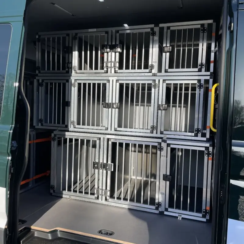 Fahrzeugausbau mit Hundeboxen von SSBI
