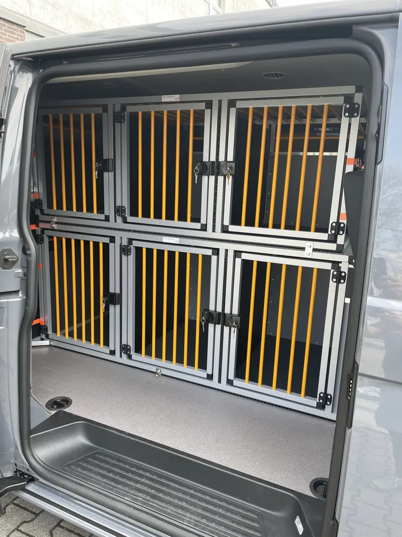 Doppelstock-Box von SSBI im Fahrzeug, Beispiel 9