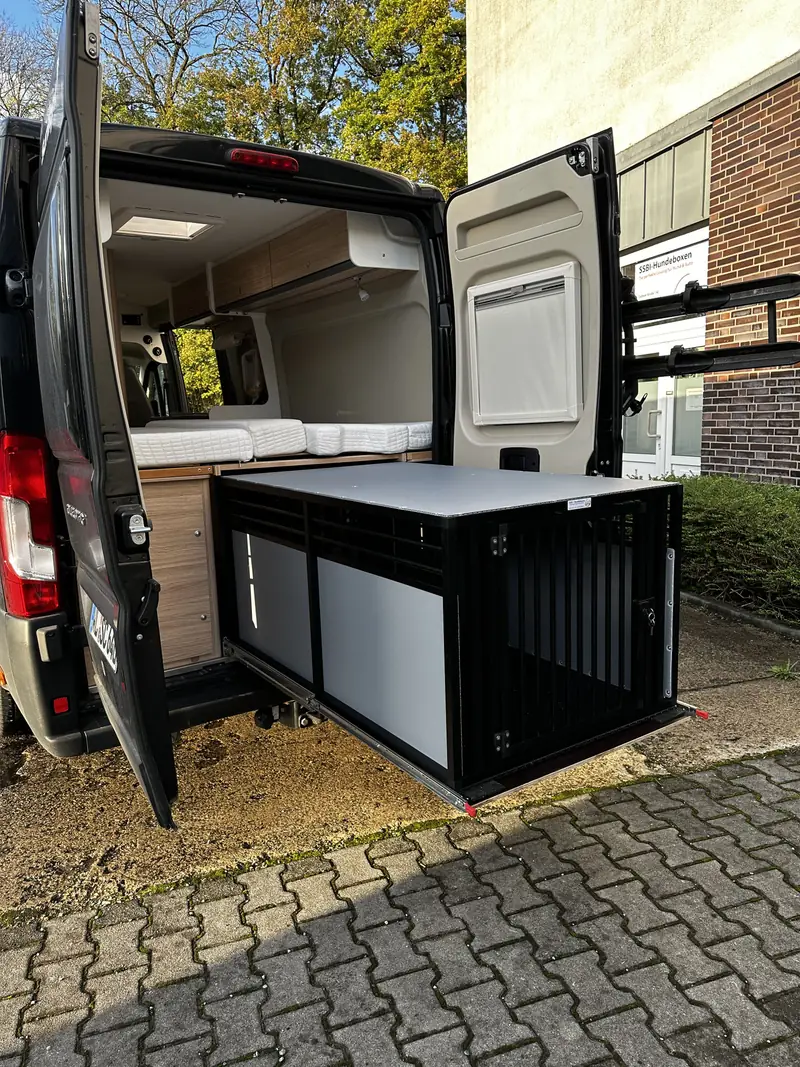 Hundebox im Wohnmobil, Einbau von SSBI