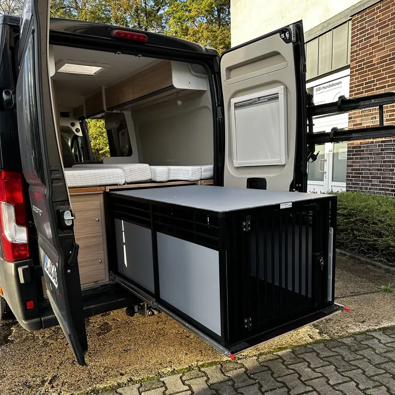 Hundebox im Wohnmobil, Einbau von SSBI